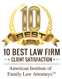 10 Best | 2021 | 10 Best Law Firm | Client Satisfaction | American Institute of Family Law Attorneys